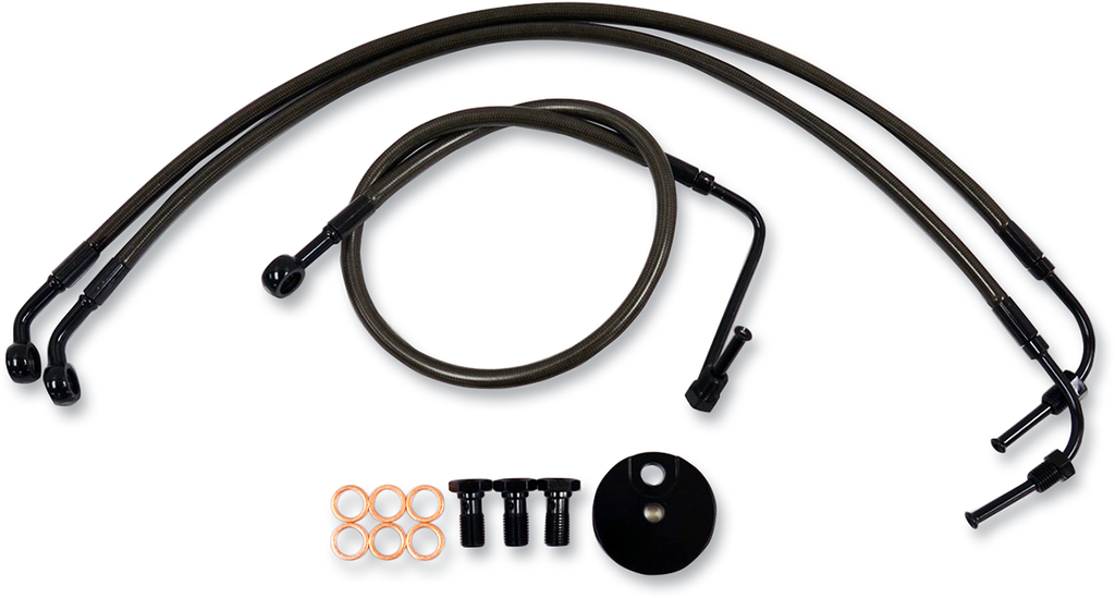 Midnight Braided Brake Line Kit - LA Choppers - LA_1741-5493_image02_01.png