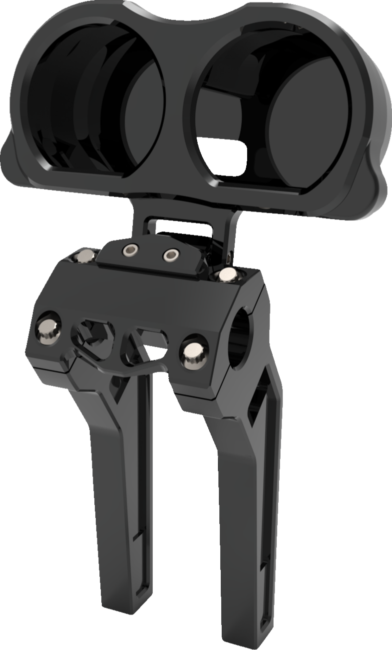 Dual Gauge Mount For Performance Risers - LA Choppers - LA_2210-0617_image04_02.png