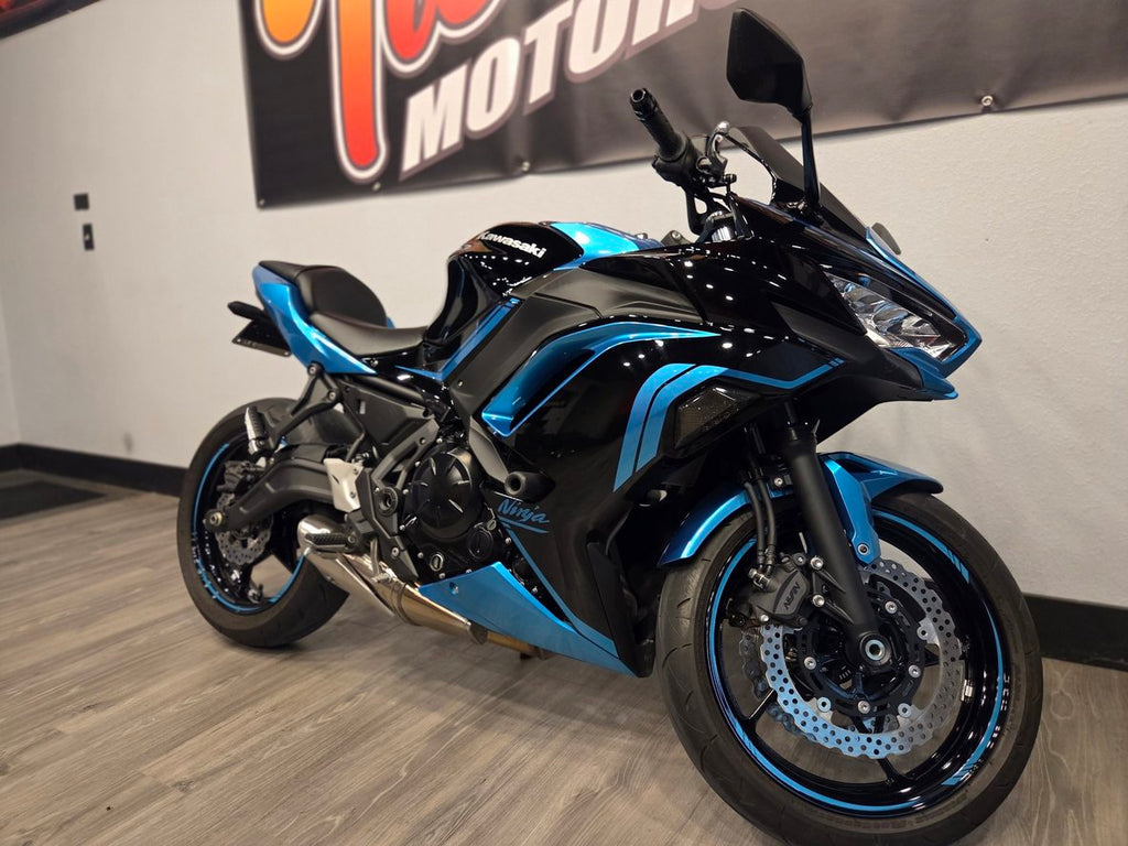 2023 Kawasaki Ninja 650 — Only 973 Miles