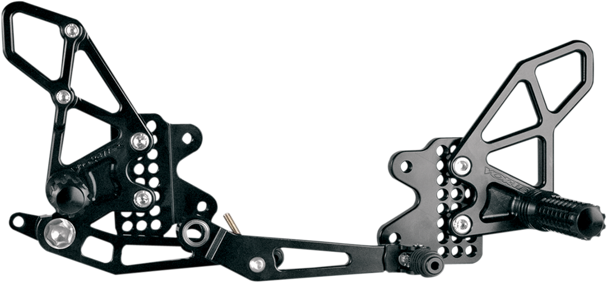 V2 Rearset - Black - GSXR1000 — RS572K