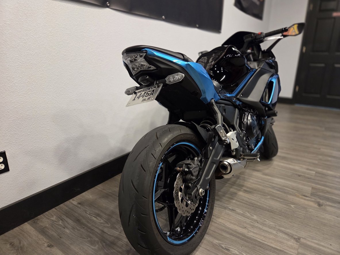 2023 Kawasaki Ninja 650 — Only 973 Miles