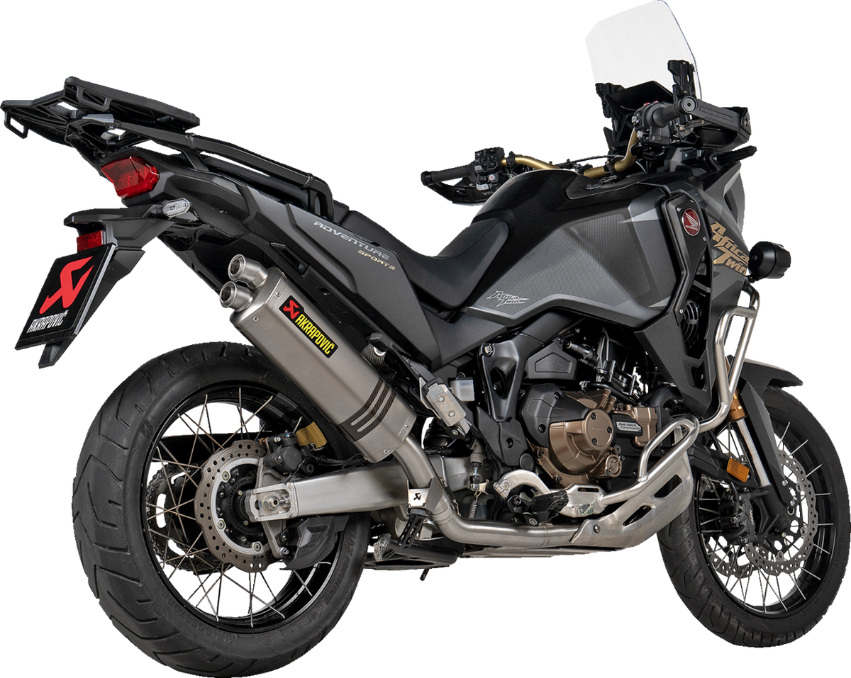 Racing Line Exhaust System - Titanium - CRF1100L Adventure Sport (S-H11R4-WT) by Akrapovič