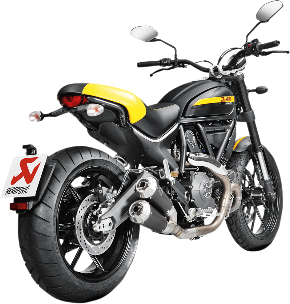 Ducati Scrambler Titanium Muffler (S-D8SO4-CUBTBL/1) by Akrapovič