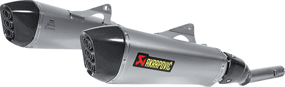 Slip-On Line Muffler - Titanium (S-B16SO4-HZAAT) by Akrapovič