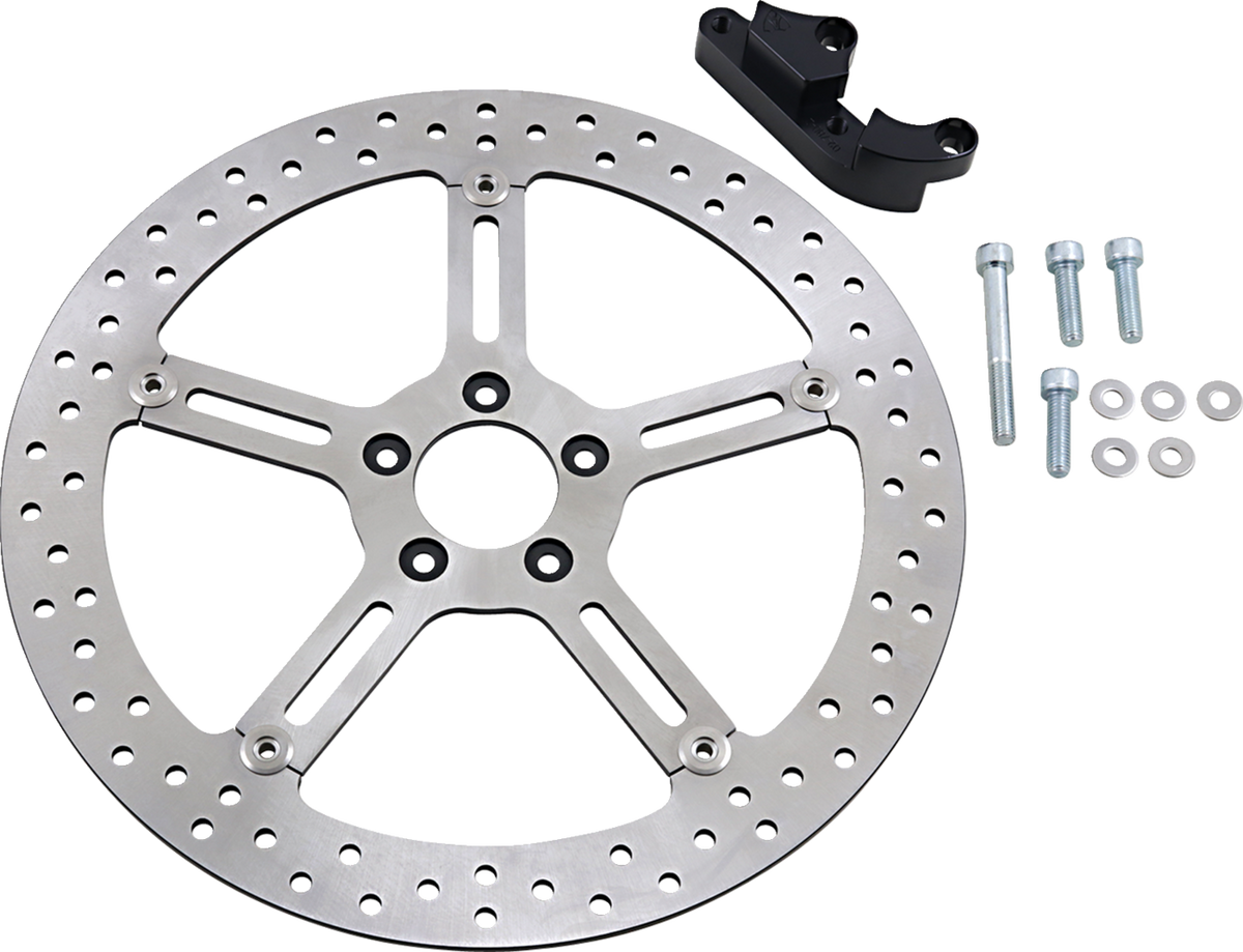 Big Brake Rotor - 15" - Front Right - Harley-Davidson (02-967) by Arlen Ness