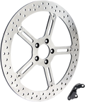 Big Brake Rotor - 15" - Front Left - Harley-Davidson (02-972) by Arlen Ness