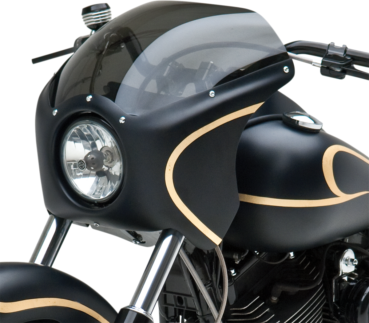 Fairing - Smoke Shield - Wide Glide (06-087) by Arlen Ness