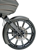 Fork Legs - Black Anodized - Deep Cut - Dual Disc - '00-'07 FLT (06-513) by Arlen Ness