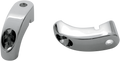 Turn Signal Mounts - 39 mm Front Forks - Chrome (12-737) by Arlen Ness