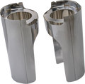 Fork Boot Cover - Chrome - Smooth (125-001) by Arlen Ness