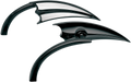 Mirror - Micro - Scoop - Side View - Triangle - Black - Left (13-028) by Arlen Ness