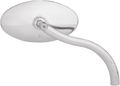 Mirror - Softbend - Side View - Smooth - Cat Eye - Chrome - Left/Right (13-046) by Arlen Ness