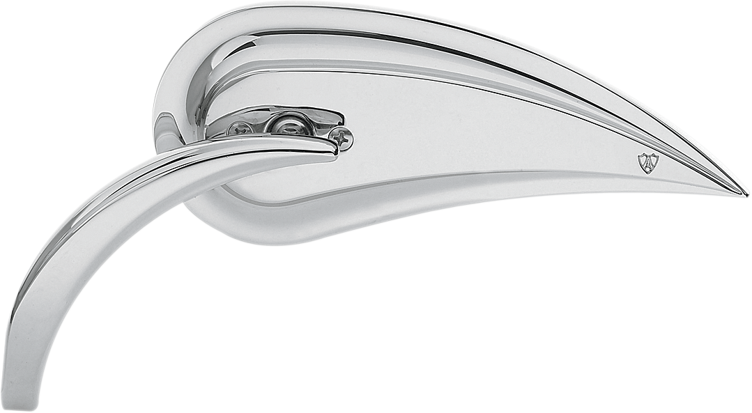 Mirror - Rad III - Side View - Teardrop - Chrome - Left (13-090) by Arlen Ness