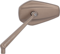 Mirror - Mini Stocker - Side View - Oval - Titanium - Right (13-169) by Arlen Ness