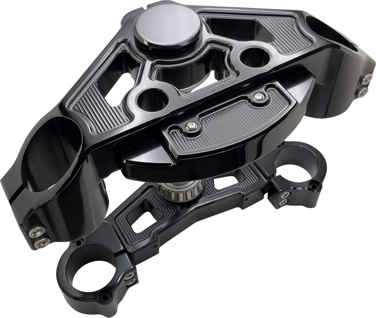 Triple Tree - Black - + 2" (130-007) by Arlen Ness