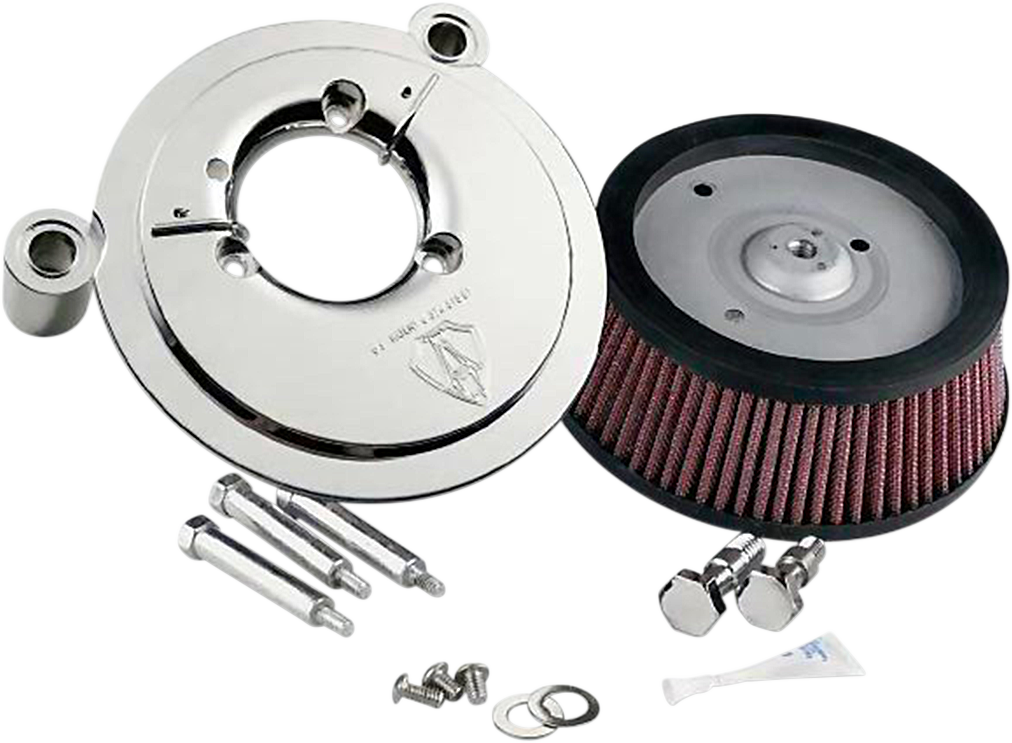 Big Sucker™ Air Filter Kit - Chrome - Stage I (18-512) by Arlen Ness