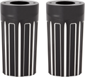Fork Boot Covers - Black Anodized - 10-Gauge - FLHT (20-017) by Arlen Ness