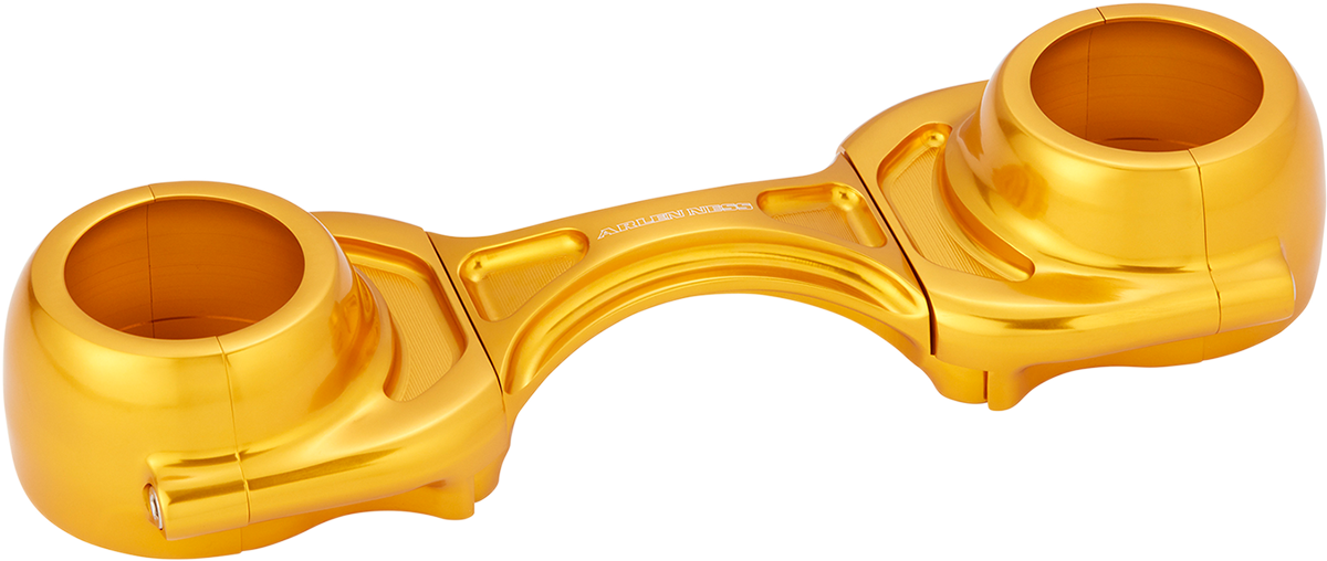 Method Fork Brace - 39 mm - Gold (20-368) by Arlen Ness