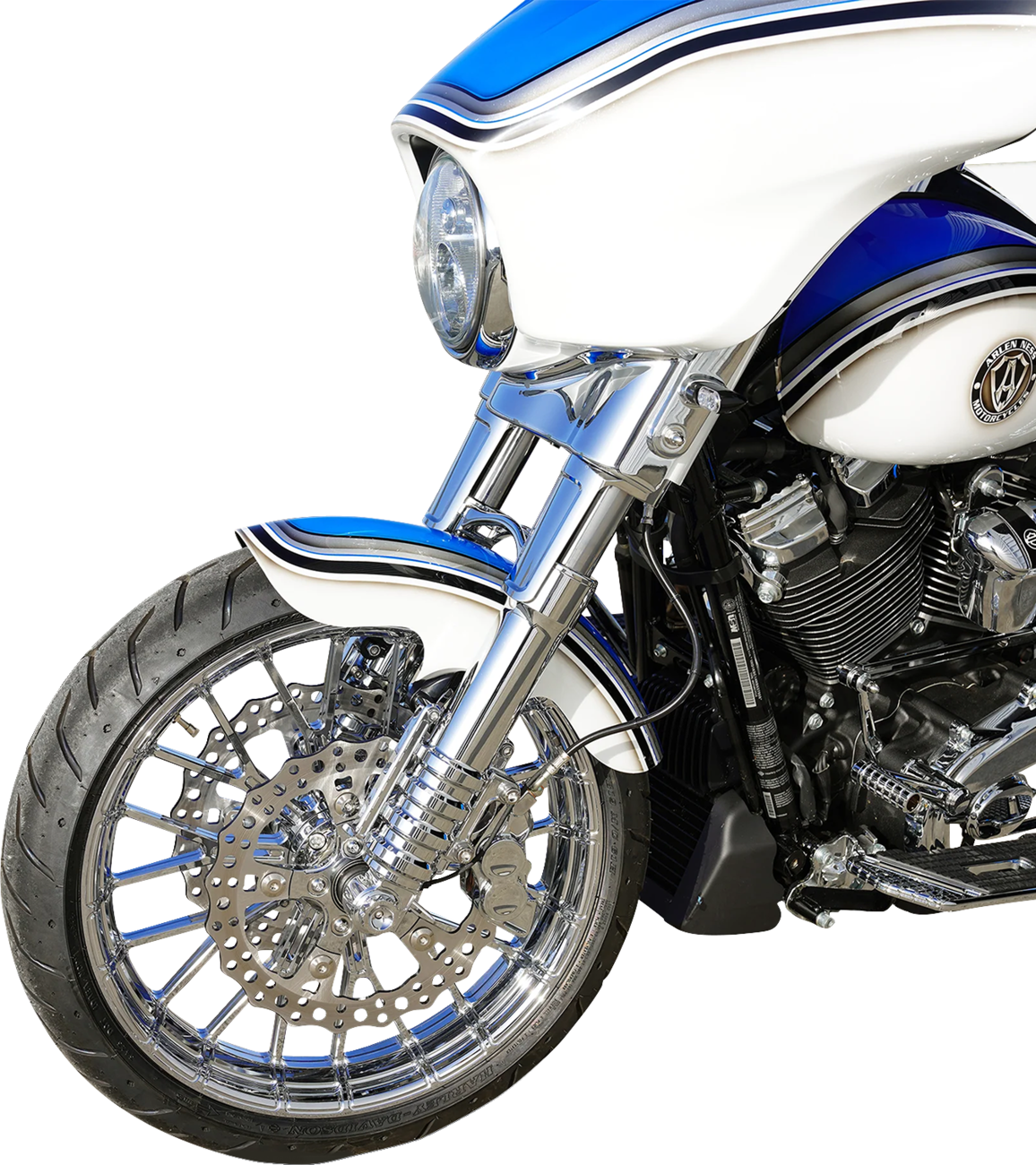 Pro Short Front Fender - 21" (210-036) by Arlen Ness