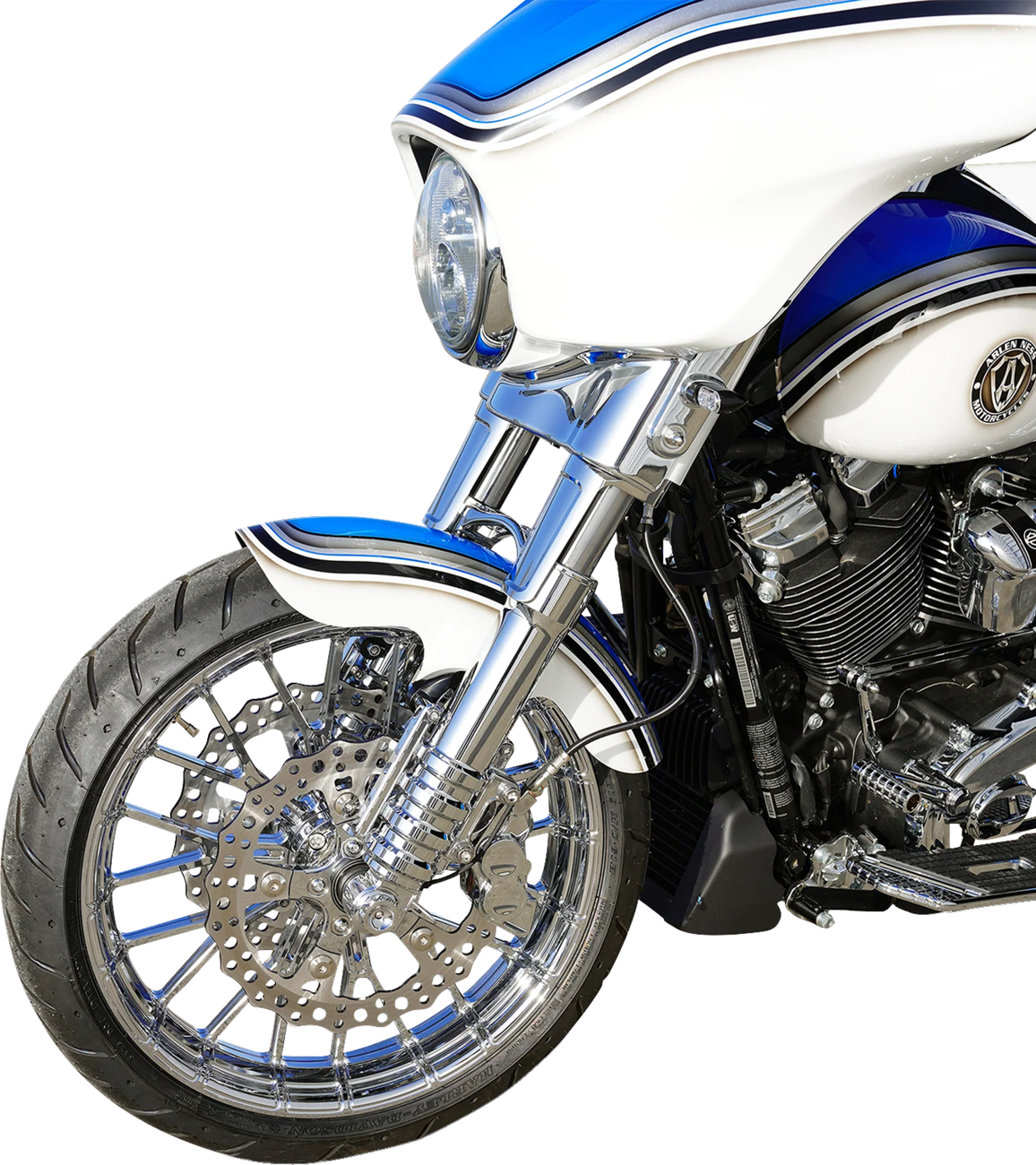 Pro Short Front Fender - 19" (210-043) by Arlen Ness
