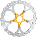Spider Rotor - 14" - Gold (300-066) by Arlen Ness