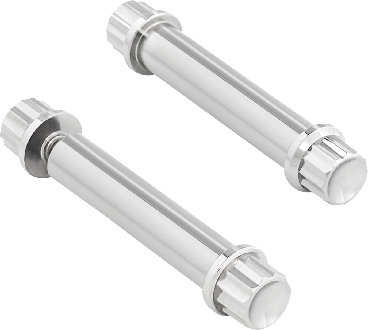 Bolt Kit - Footpeg - 12-Point - Titanium - Polish (300-803) by Arlen Ness