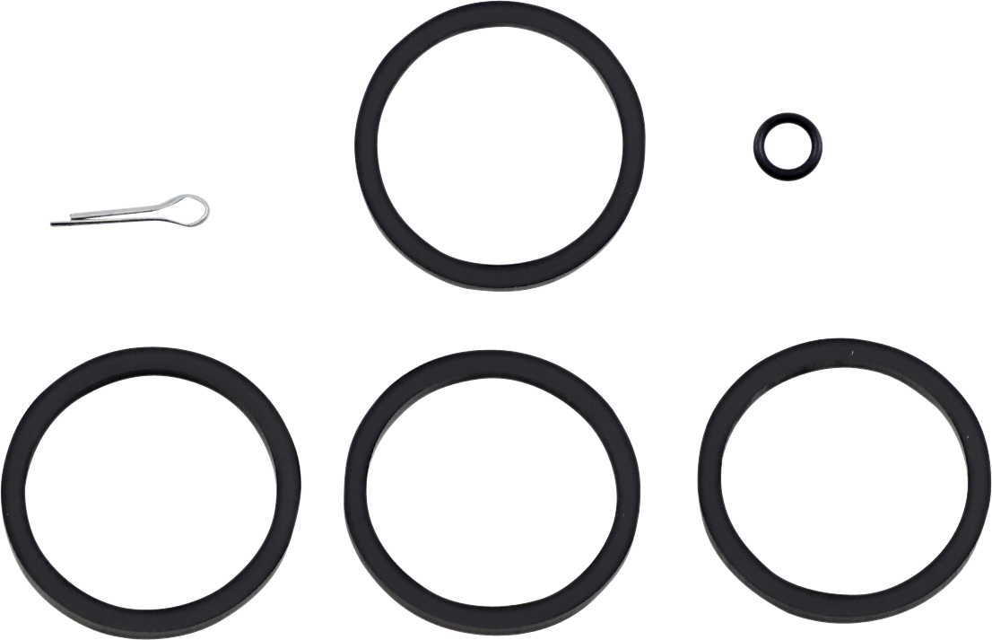 4 Piston Caliper Rebuild Kit (320-001) by Arlen Ness