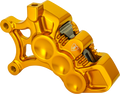 Monoblock Axial Brake Caliper - 14" - Left - Gold (320-109) by Arlen Ness