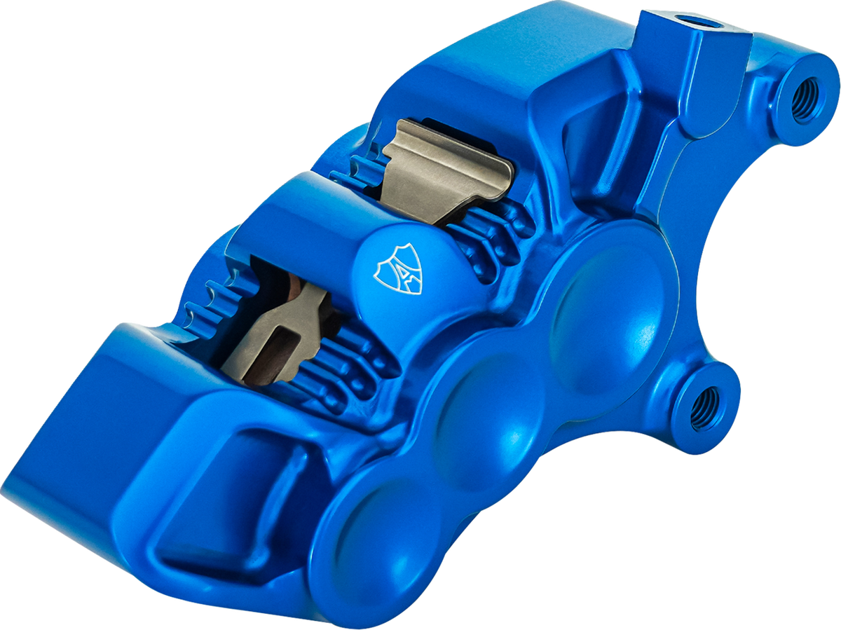 Monoblock Axial Brake Caliper - 14" - Right - Blue (320-117) by Arlen Ness