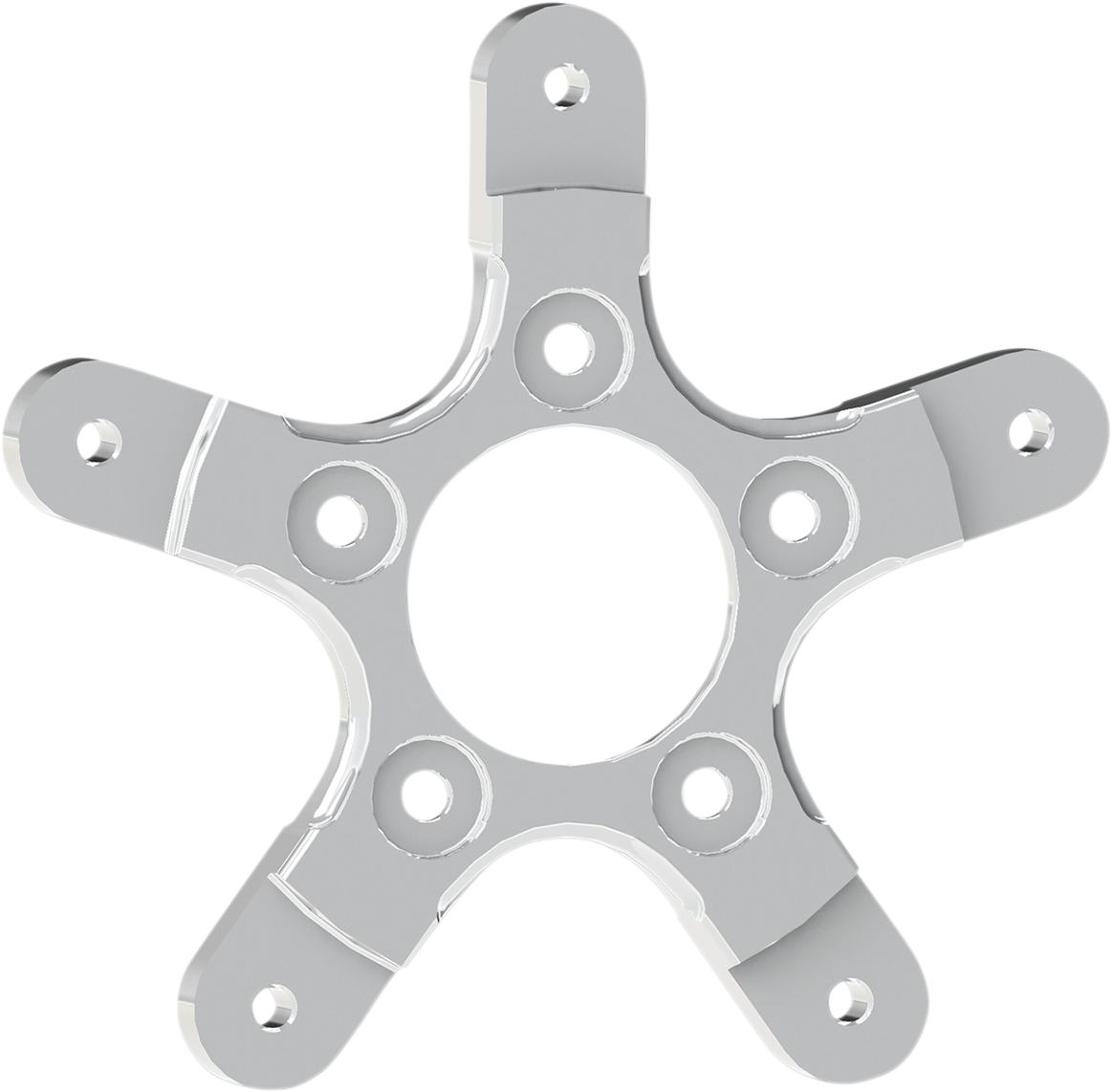 Rotor Mount - Ness Wheel - Chrome (33-103) by Arlen Ness