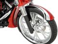Fork Legs - Black Anodized - Hot Legs - Custom Single Disc - Smooth (40-511) by Arlen Ness
