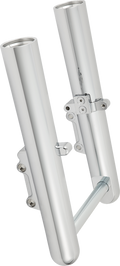 Fork Legs - Chrome - Smooth - Dual Disc (40-529) by Arlen Ness