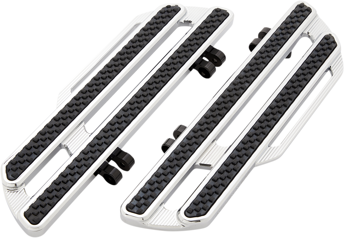 Method Driver Floorboards - Extended - Chrome (410-017) by Arlen Ness