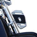 Forged Floorboard Mounts - Passenger - Chrome (410-034) by Arlen Ness