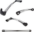 Deep Cut Foot Control Kit w/ Toe Shifter - Black (420-108) by Arlen Ness
