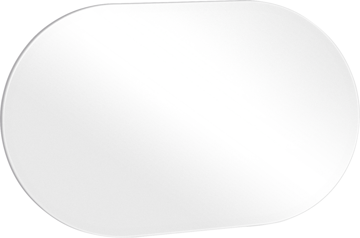 Replacement Polycarbonate Window - Oval - Clear (600-269) by Arlen Ness