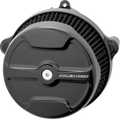 Big Sucker™ Stage 1 Air Cleaner Kit with Cover - Knuckle - Black (600-309) by Arlen Ness