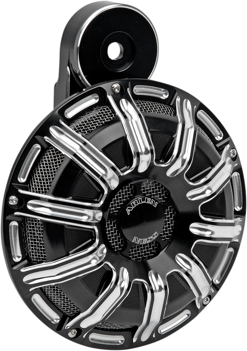 Custom Horn - 10 Gauge - Black - Universal (70-250) by Arlen Ness