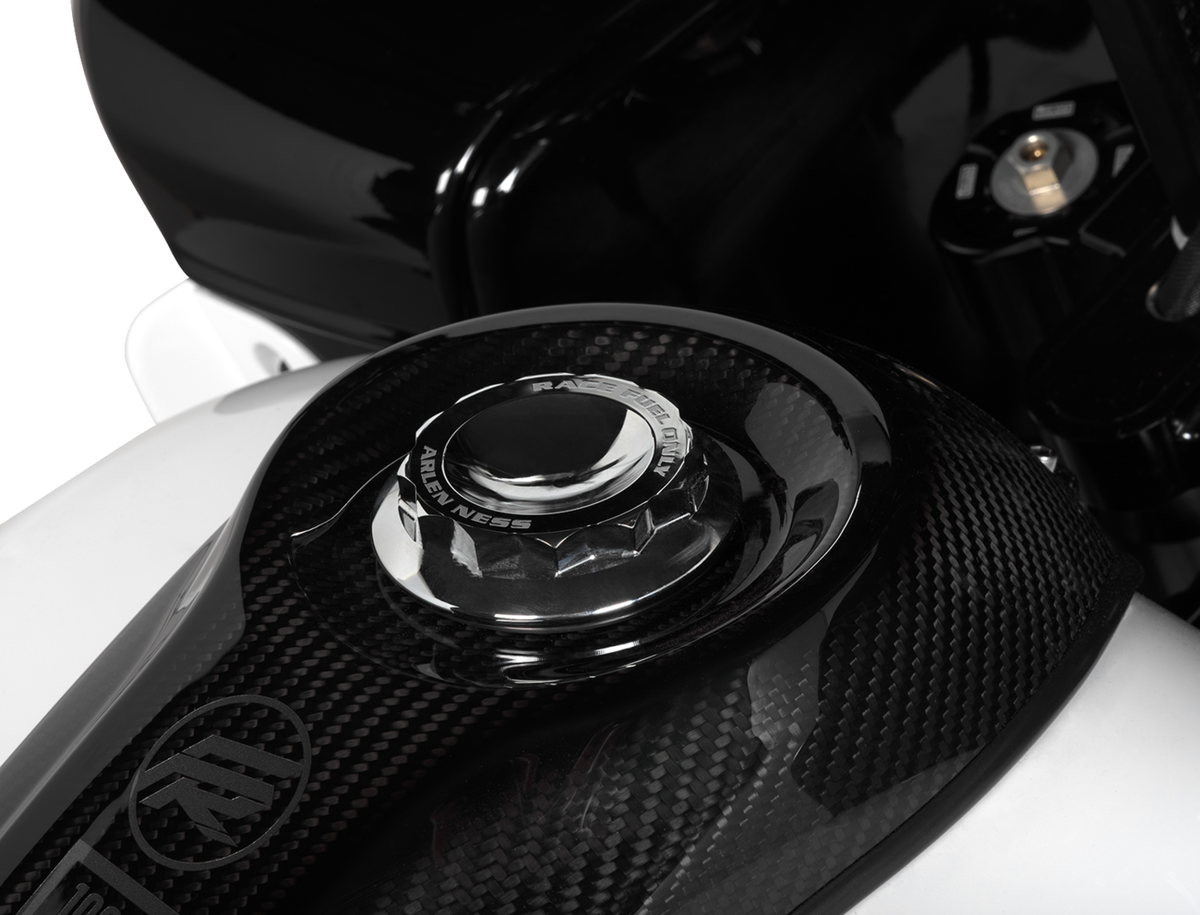 Vented Gas Cap - 12 Point - Chrome (701-011) by Arlen Ness