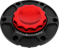 12 Point Gas Cap - Red (701-017) by Arlen Ness