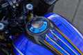 Pop-Up Gas Cap - Blue (701-020) by Arlen Ness
