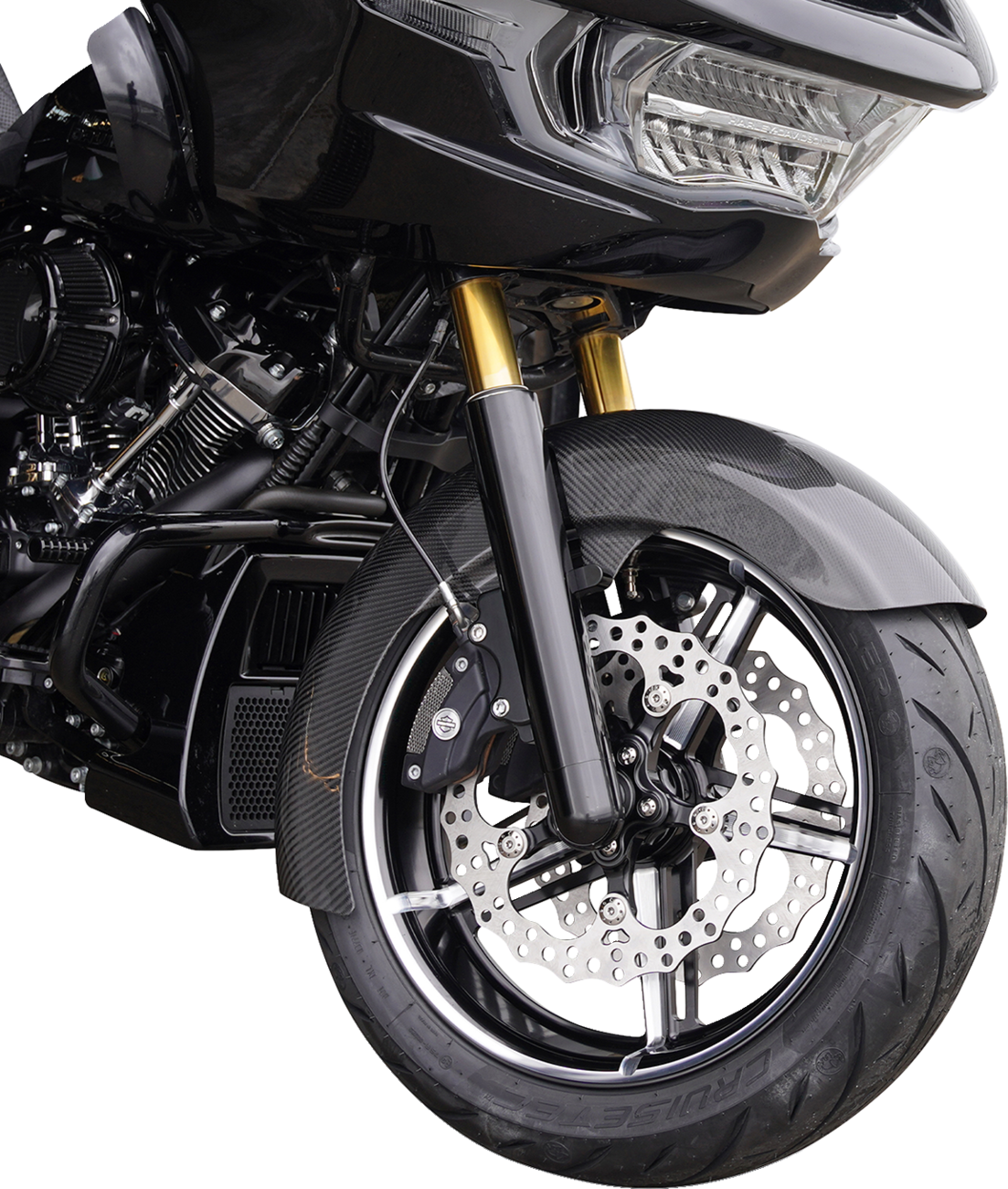 Wheel - Factory 24 - Front/Rear - Black/Contrast Cut - 18x5.5 (71-420) by Arlen Ness