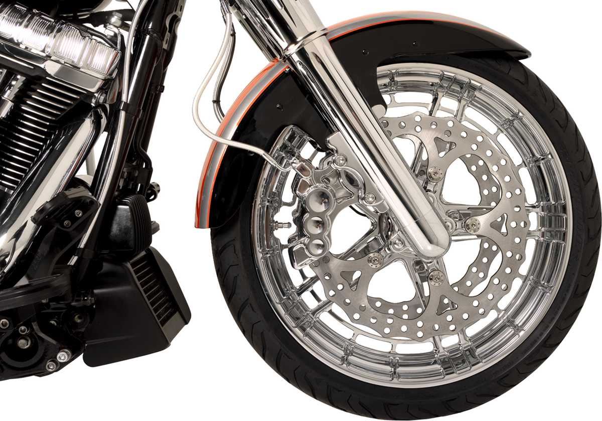 Hub - Cartridge - Front/Dual Disc - Chrome - '08-'26 Touring/Trike (71-601) by Arlen Ness