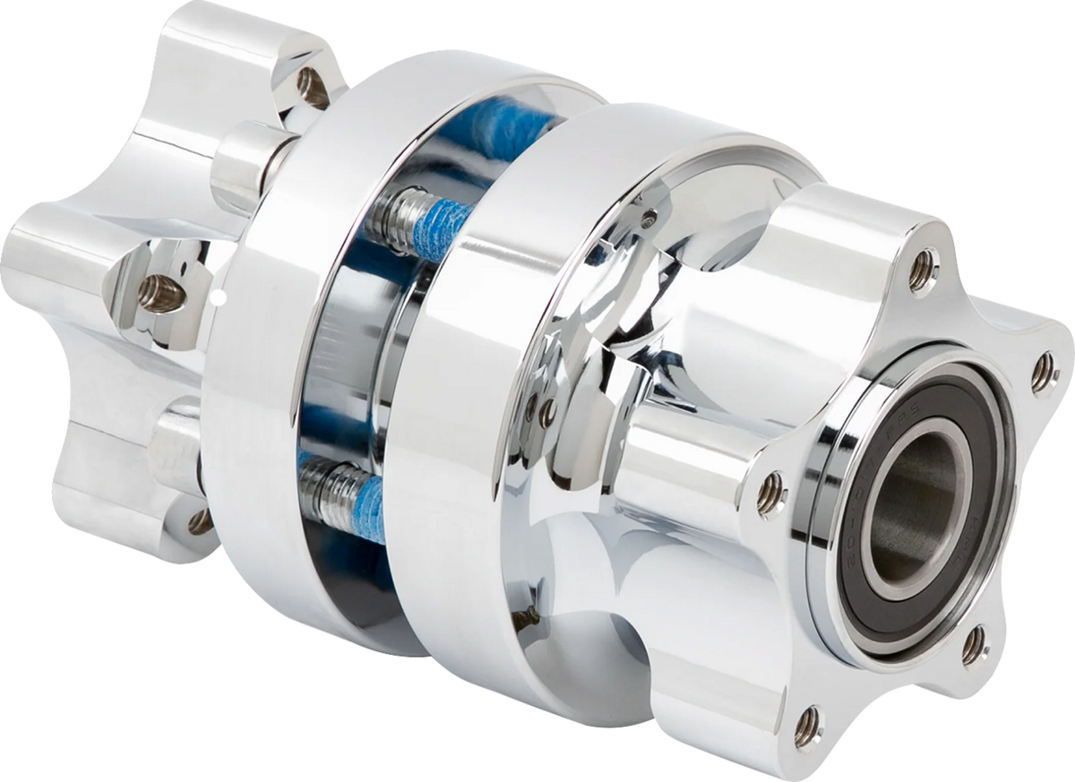 Front Hub - Cartridge - Chrome - Kit - Softail Low Rider S/ST/El Diablo (71-653) by Arlen Ness