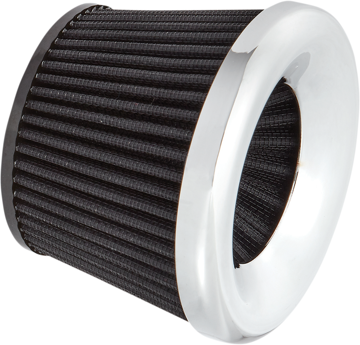 Replacement Velocity 65°/90° Air Filter - Chrome (81-209) by Arlen Ness