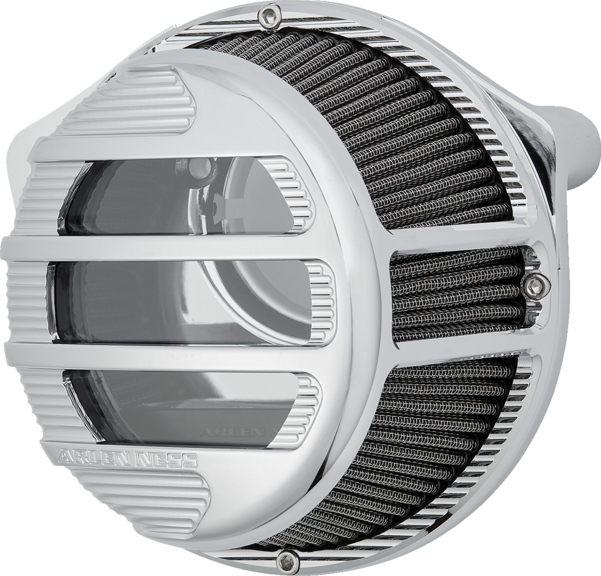 Sidekick Air Cleaner Kit - Chrome (81-303) by Arlen Ness