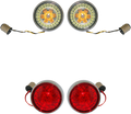 Complete Front & Rear Turn Signal Conversion Kit with Bullet Bezel Lenses