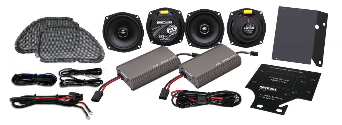 XL Series Dual Amplifier/Speaker Kit by HOGTUNES