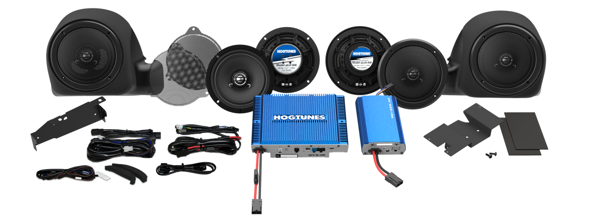 Dual Amplifer and Speaker Kit by HOGTUNES