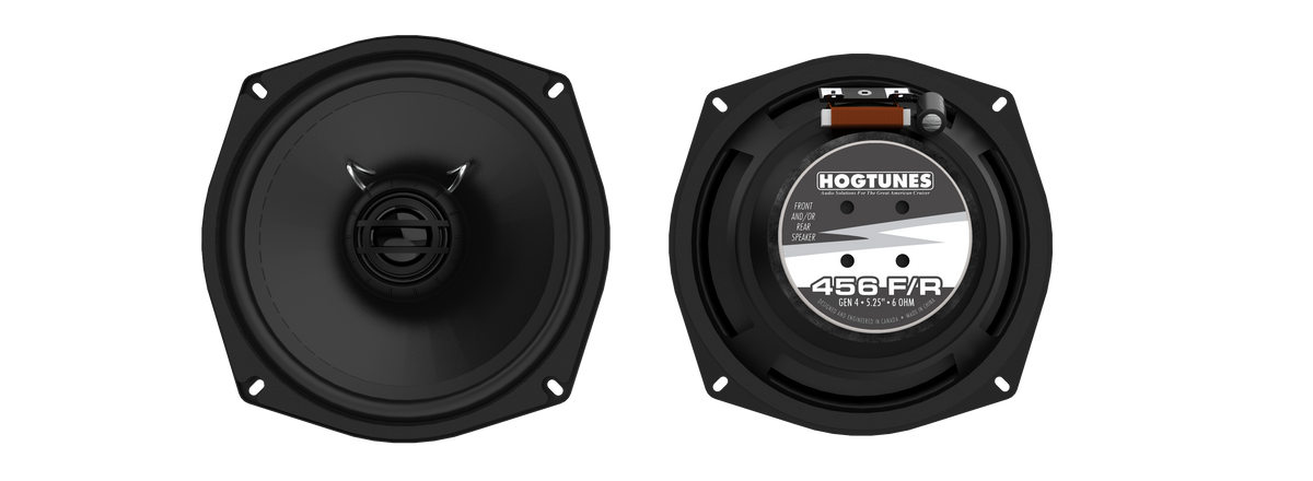 5-1/4" Front and Rear Speakers by HOGTUNES